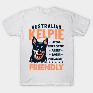Cute Australian Kelpie Loyal & Friendly Dog T-Shirt